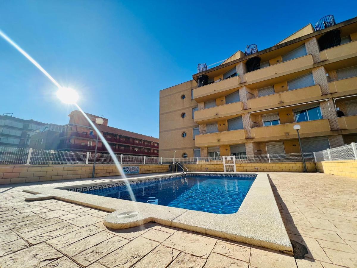 Apartamento Familiar Con Piscina A Un Paso De Playa Cala Sirenas Miami Playa Eksteriør billede